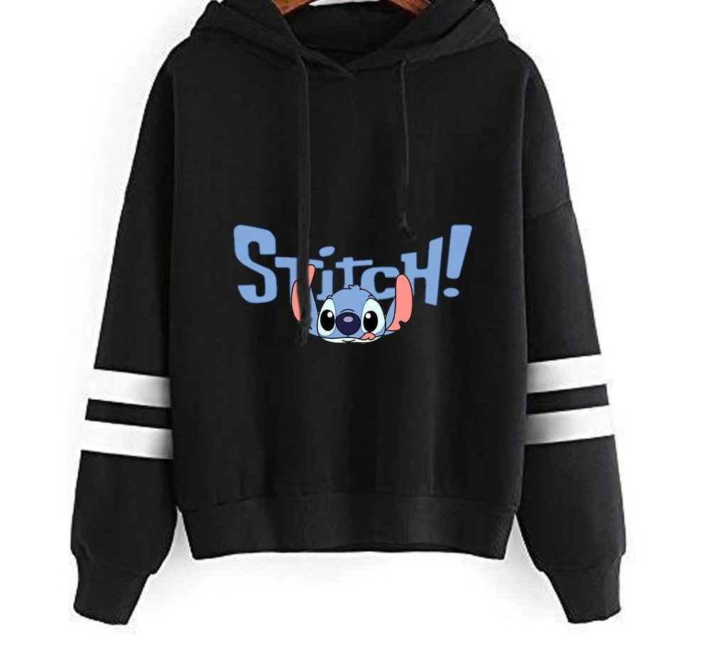 Stitch pullover / Felpa con cappuccio Lilo e Stitch / Maglione